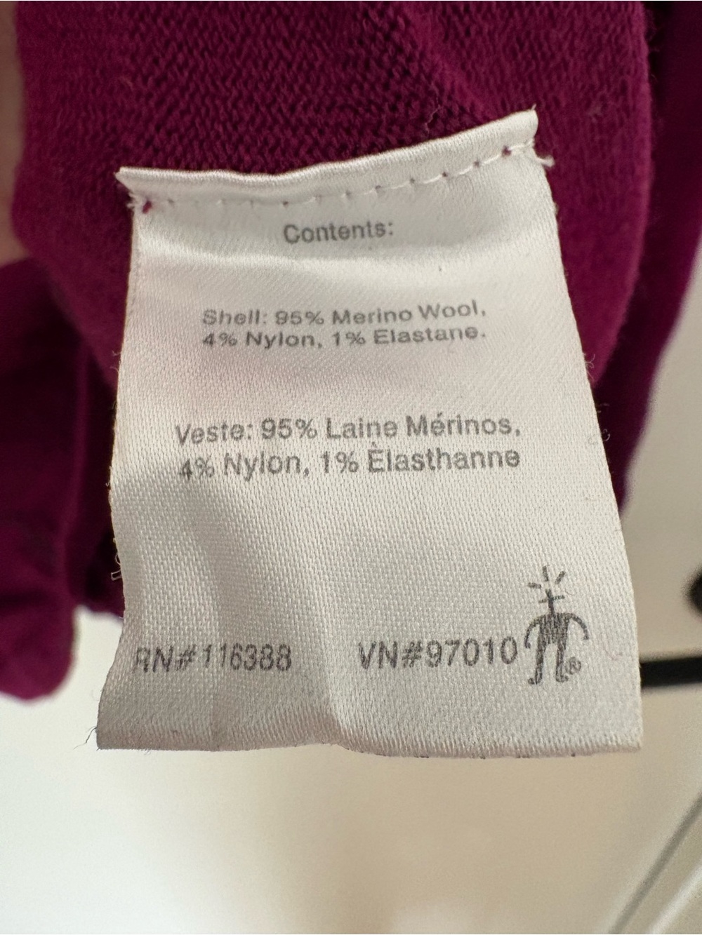 Smartwool Merino Wool Half-Zip Sweater Pullover Hiking Camping Outdoors Natural - Picture 10 of 15